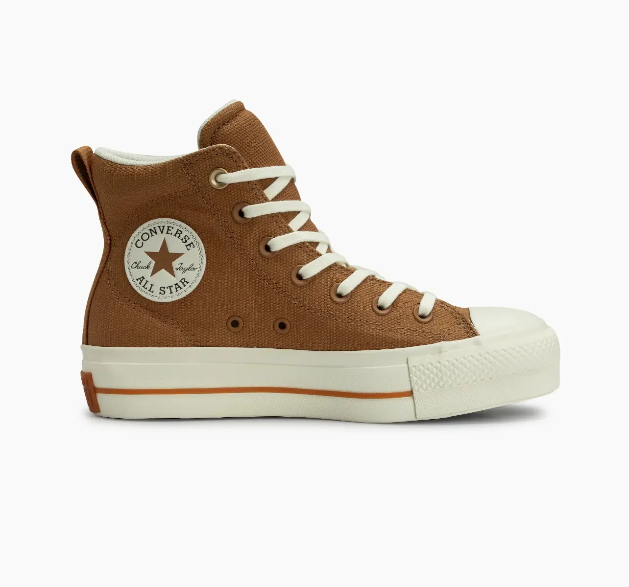 Cosy Club Converse Camel Plataforma All Star Crafted Color Canvas